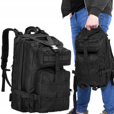 Turistický batoh 35l, černý SPRINGOS MARINER