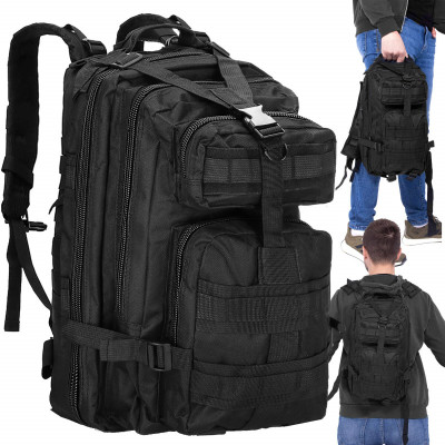 Turistický batoh 35l, černý SPRINGOS MARINER