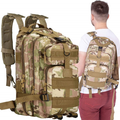 Turistický batoh 35l, khaki SPRINGOS MARINER