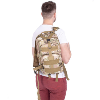 Turistický batoh 35l, khaki SPRINGOS MARINER