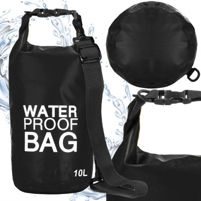 Nepromokavý vak 10l SPRINGOS WATER PROOF BAG černý