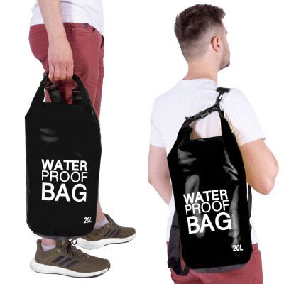 Nepromokavý vak 20l SPRINGOS WATER PROOF BAG černý