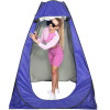 Plážový pop up stan 150x150x190 cm, modrý SPRINGOS PULA