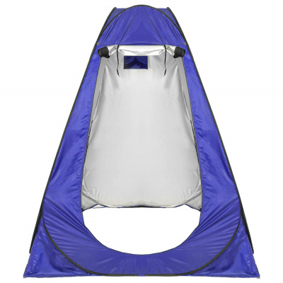 Plážový pop up stan 150x150x190 cm, modrý SPRINGOS PULA