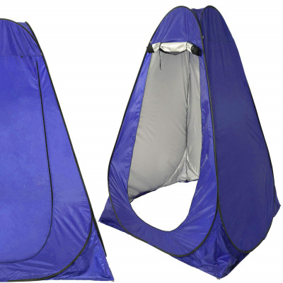 Plážový pop up stan 150x150x190 cm, modrý SPRINGOS PULA