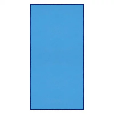 Rychleschnoucí ručník 180x90 cm, modrý SPRINGOS MENORCA