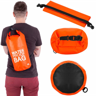 Nepromokavý vak 10l SPRINGOS WATER PROOF BAG oranžový