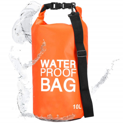 Nepromokavý vak 10l SPRINGOS WATER PROOF BAG oranžový