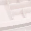 Organizér na kosmetiku  šperkovnice SPRINGOS SPIRIT 4 bílá