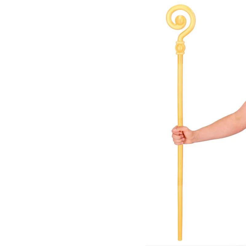 Mikulášská berla 145 cm, zlatá Mikulášská berla 145 cm, zlatá