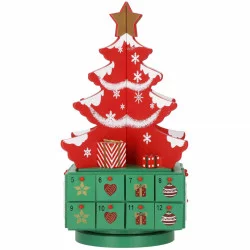 Adventní kalendář Stromeček s přihrádkami