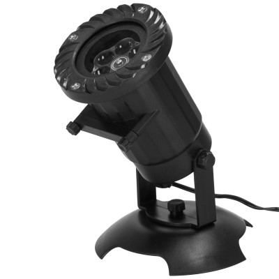 Laserový projektor 20 motivů, ovladač, časovač, IP44