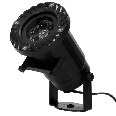 Laserový projektor 20 motivů, ovladač, časovač, IP44