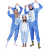 Pyžamo Kigurumi Stitch modré, vel. 110-120 cm SPRINGOS