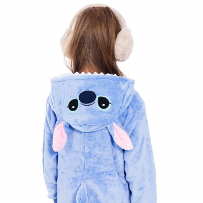 Pyžamo Kigurumi Sticth modré, vel. 110-120 cm SPRINGOS