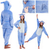 Pyžamo Kigurumi Stitch modré, vel. 120-130 cm SPRINGOS