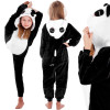 Pyžamo Kigurumi Panda černo-bílé, vel. 120-130 cm SPRINGOS