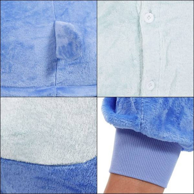 Pyžamo Kigurumi Stitch modré, vel. L SPRINGOS