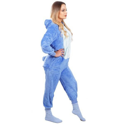 Pyžamo Kigurumi Stitch modré, vel. L SPRINGOS
