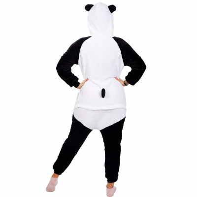 Pyžamo Kigurumi Panda černo-bílé, vel. M SPRINGOS