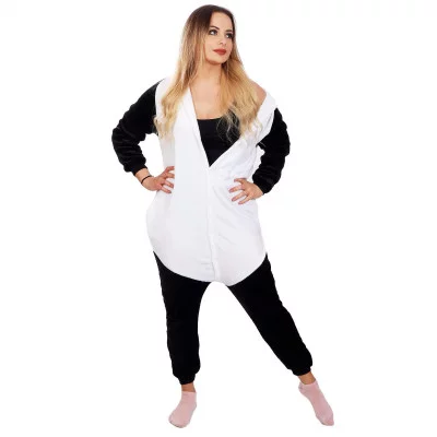 Pyžamo Kigurumi Panda černo-bílé, vel. S SPRINGOS