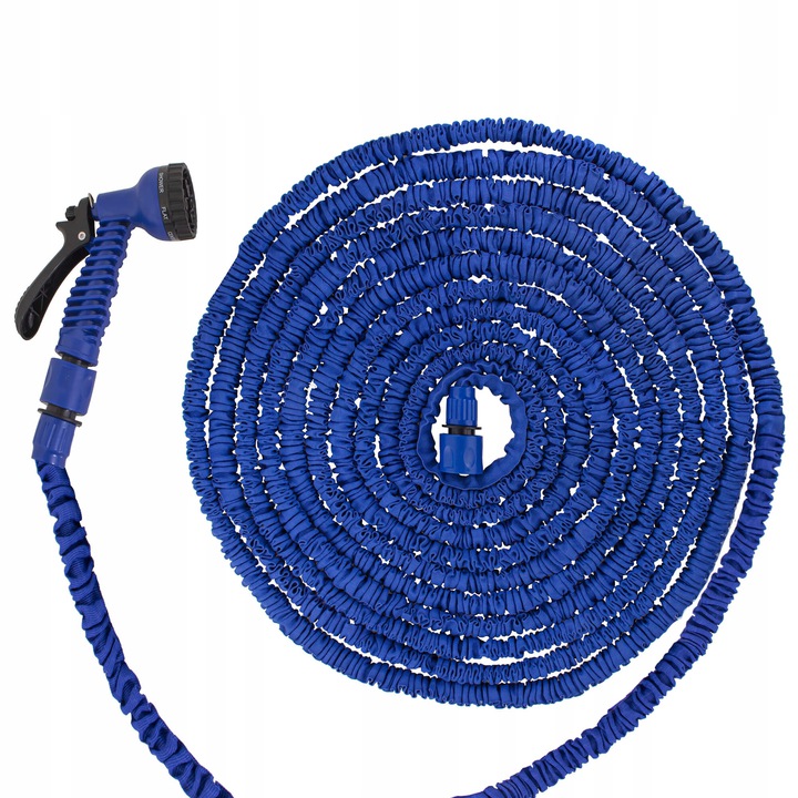 Zahradní hadice flexibilní 60 m, modrá SPRINGOS X-HOSE