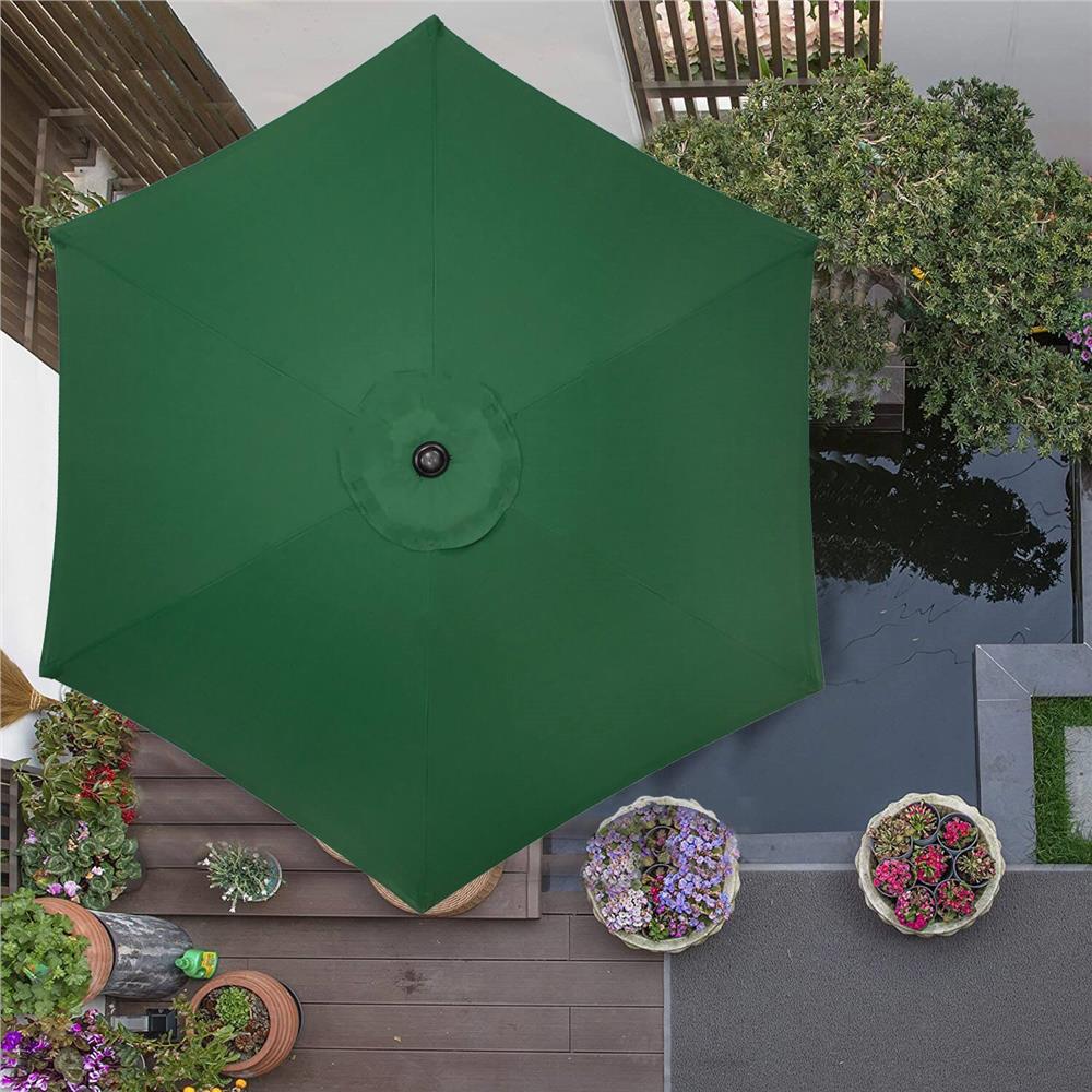 Zahradní slunečník 250 cm, tmavě šedý SPRINGOS SUNNY GU0021