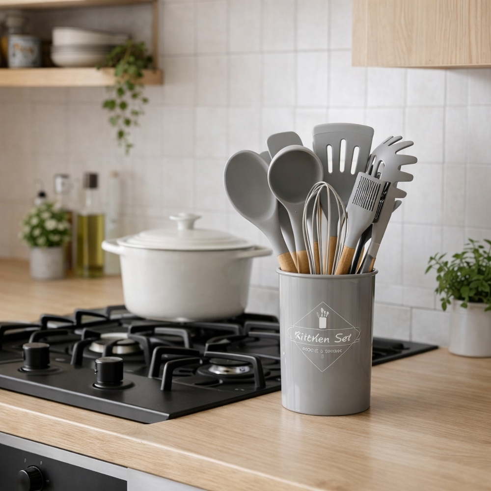 Kuchyňské náčiní sada 12 ks SPRINGOS KI0173