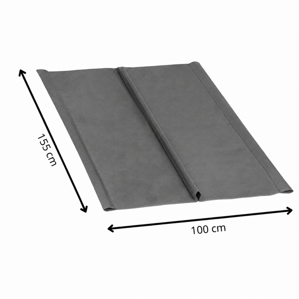 Potah sedáku pro zahradní houpačky 160X100 cm SPRINGOS GS0004S hnědý