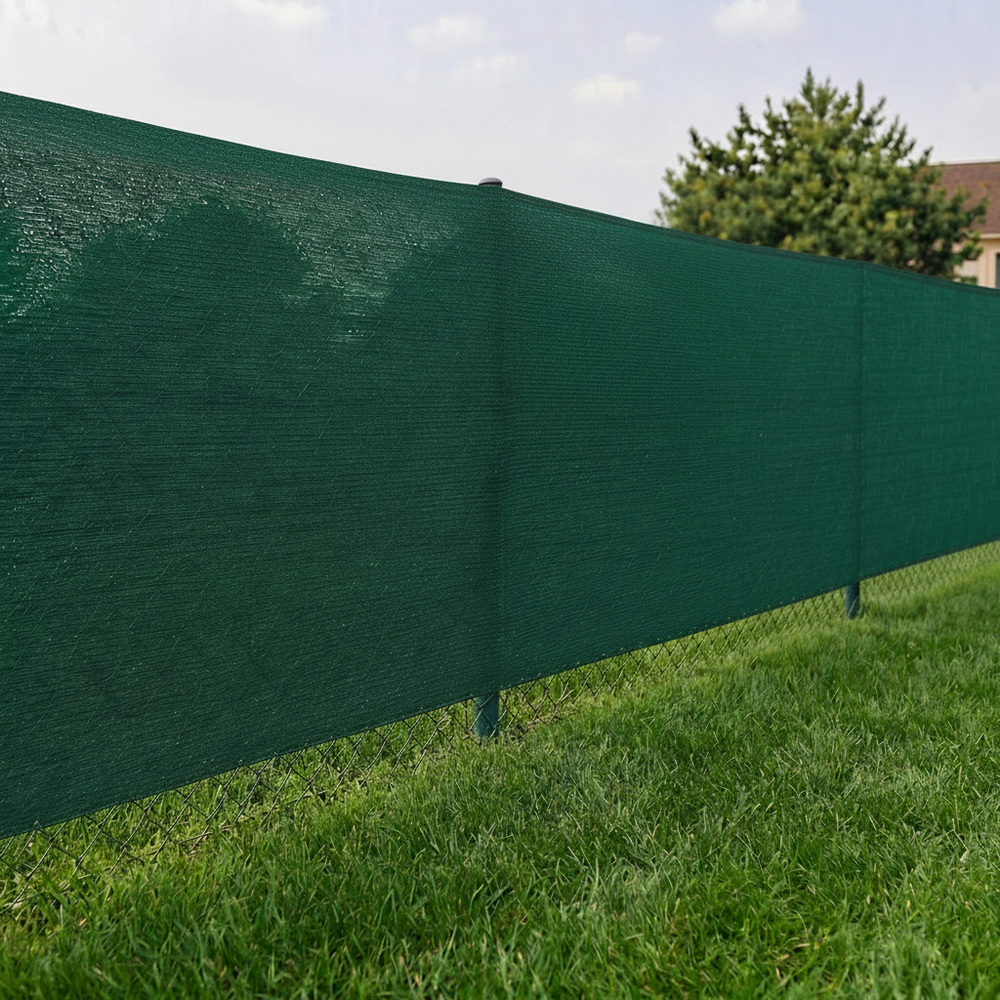 Stínící tkanina na plot 150cm x 25m 95% zastínění SPRINGOS SN0063 světle grafitová