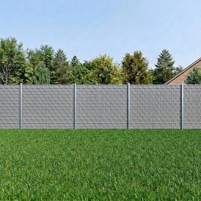 Plotová páska 4,75cm x 50m + spony SPRINGOS FN0013 světle šedá