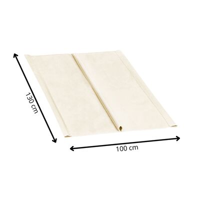 Potah sedáku pro zahradní houpačky 130X100 cm SPRINGOS GS0027S ecru