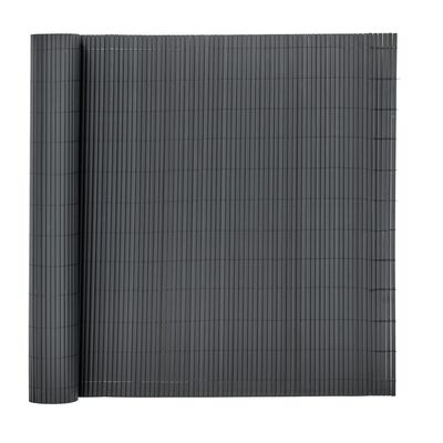 PVC zástěna 1x5 m na balkon plot SPRINGOS GA0238 šedá