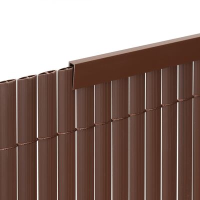 Ukončovací profil pro PVC zástěny 1m SPRINGOS GA0251 hnědý