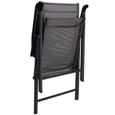 Zahradní křeslo SPRINGOS VERONA černé