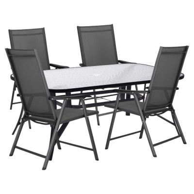 Zahradní set nábytku SPRINGOS TOSCANA 1 grafitový