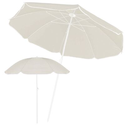 Zahradní slunečník 145 cm SPRINGOS CLASSIC BU0024 světle béžový