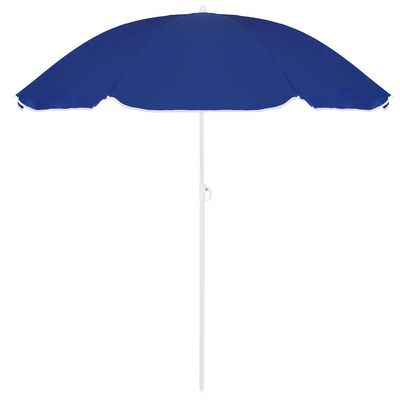 Zahradní slunečník 160 cm SPRINGOS VIVA BU0008 modro-bílý