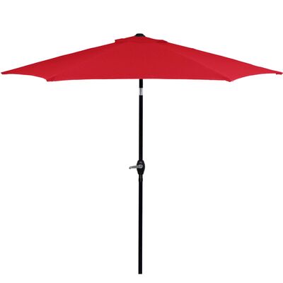 Zahradní slunečník 250 cm, tmavě šedý SPRINGOS SUNNY GU0021