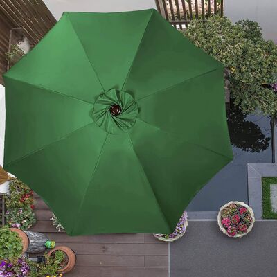 Zahradní slunečník 400 cm SPRINGOS GU0031 zelený