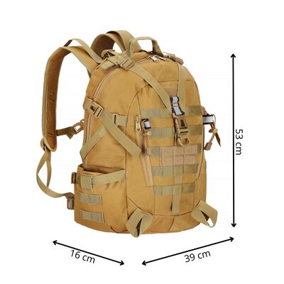 Sportovní batoh 20l ACTIGET GYMBAG černo-zelený