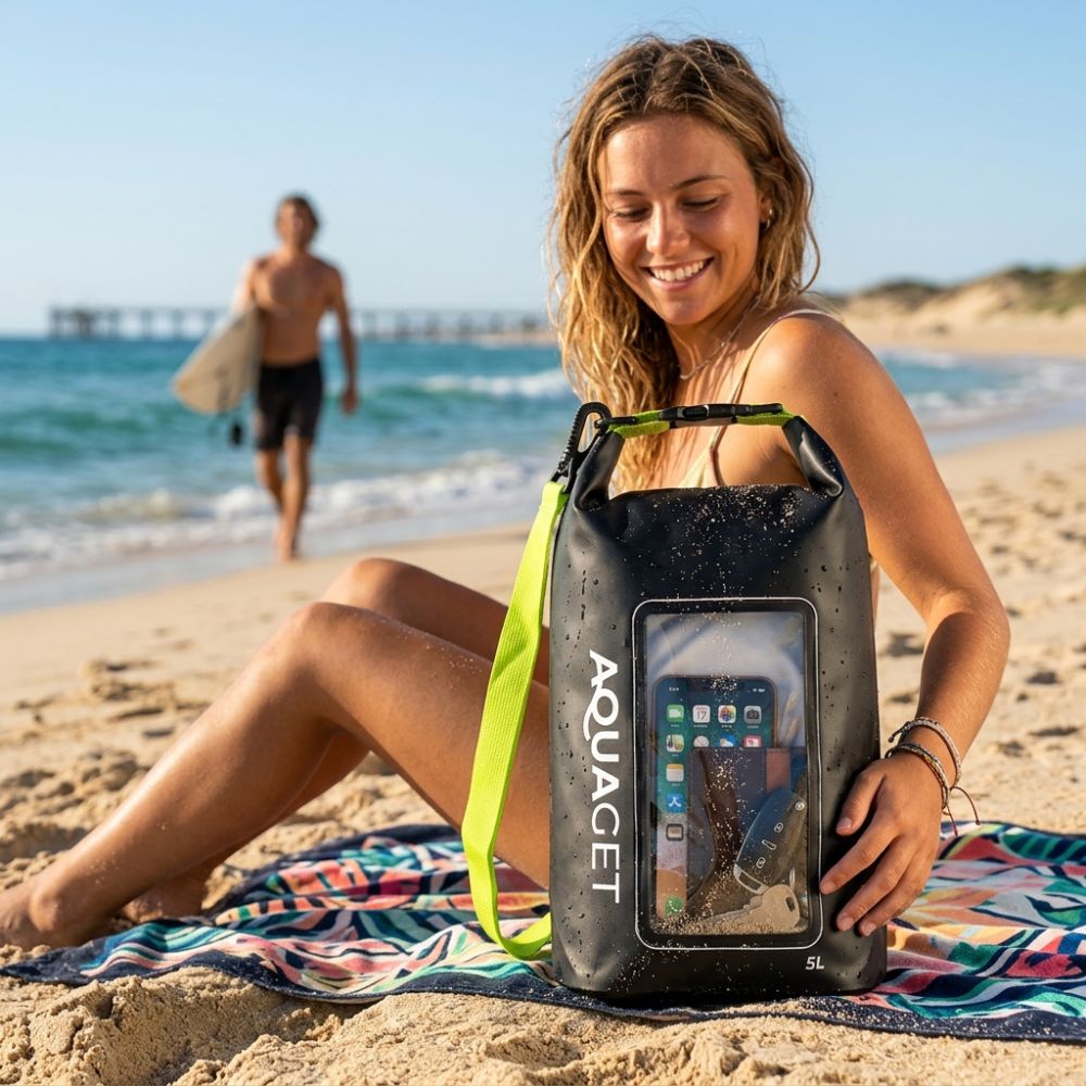 Nepromokavý vak 10l SPRINGOS AQ0021 černý