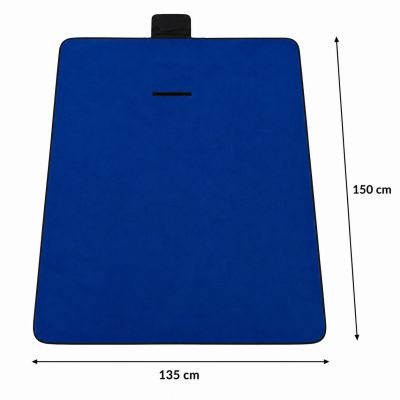 Pikniková deka 200x200 cm SPRINGOS PM041 zelená s listy
