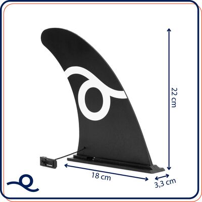 Středová ploutev na paddleboard 22 cm AQUAGET AQ0048