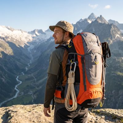 Sportovní batoh 20l ACTIGET GYMBAG černo-zelený
