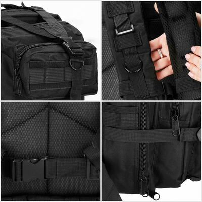 Sportovní batoh 20l ACTIGET GYMBAG černo-zelený