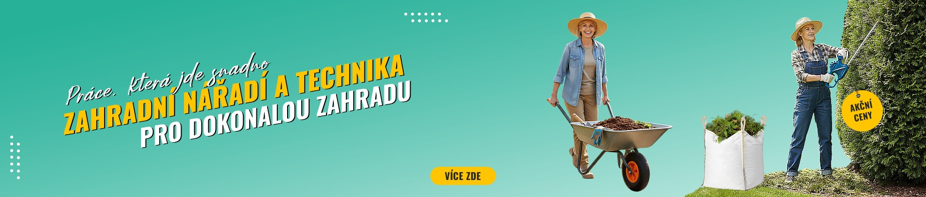 Zahradní technika a nářadí