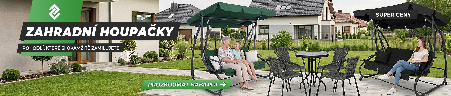 Zahradní houpačky